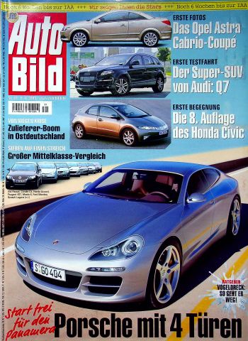 Deckblatt Auto Bild (31/2005)